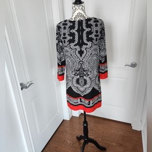 Black and Red Short Dress Size S